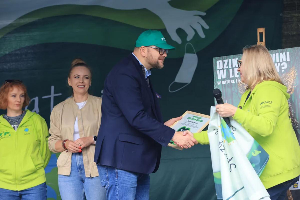 Akcja sprzątania na Martówce