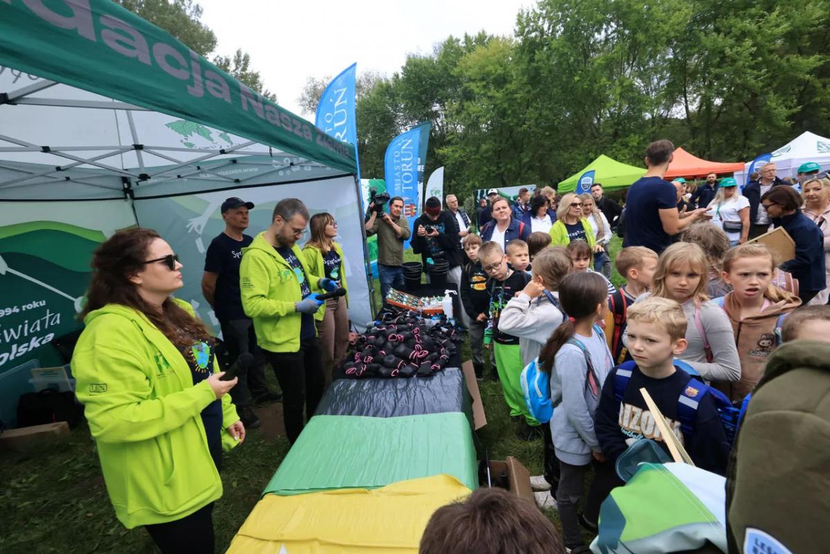 Akcja sprzątania na Martówce