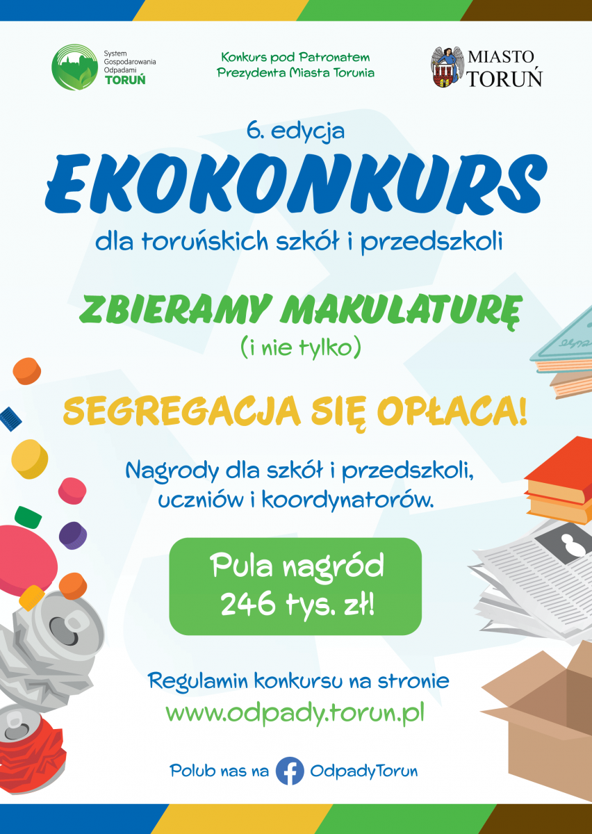 Ekokonkurs - plakat 6 edycji