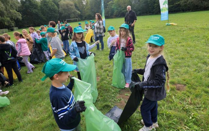 Akcja sprzątania na Martówce