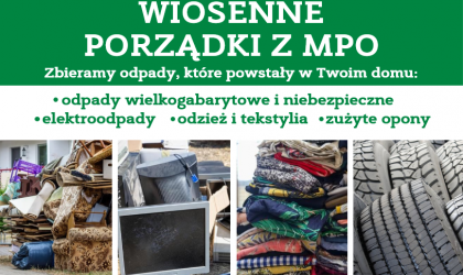 Akcja Wiosenne porządki z MPO